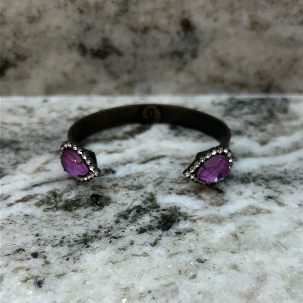 Loren Hope Elegant Purple Stone Women's Bracelet